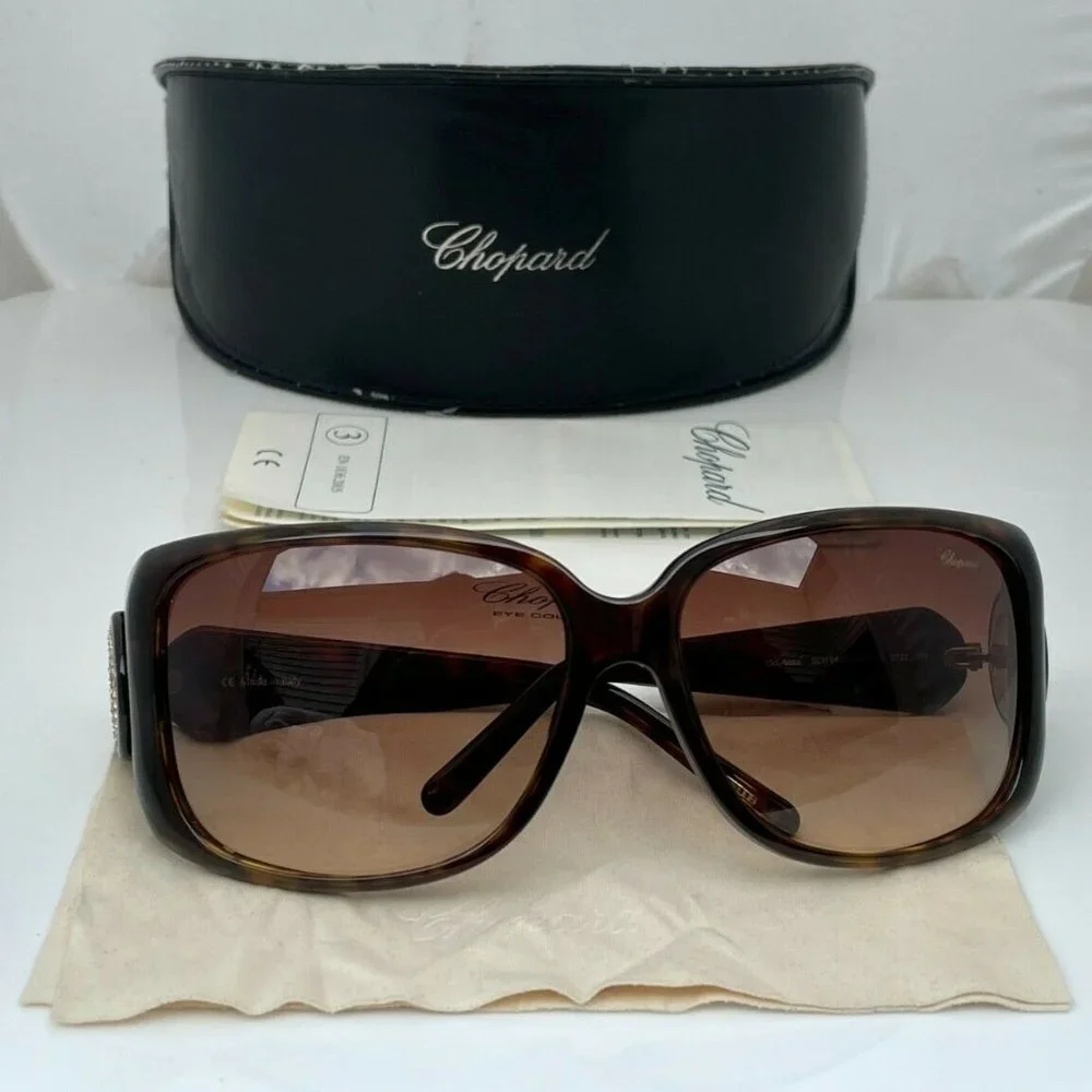Chopard Women’s Brown Gradient Oversized Sunglasses